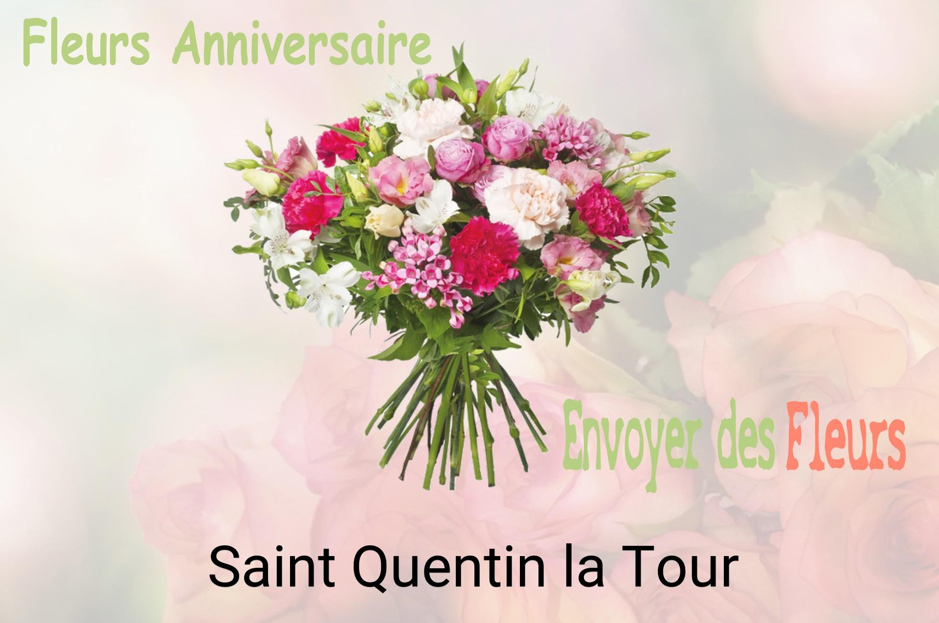 Bouquet de fleurs d’anniversaire livré à Saint-Quentin-la-Tour