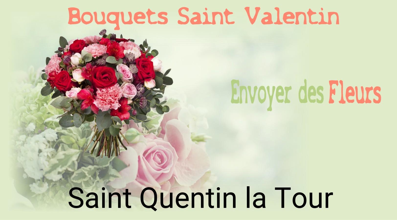 Roses de Saint-Valentin livrées à Saint-Quentin-la-Tour